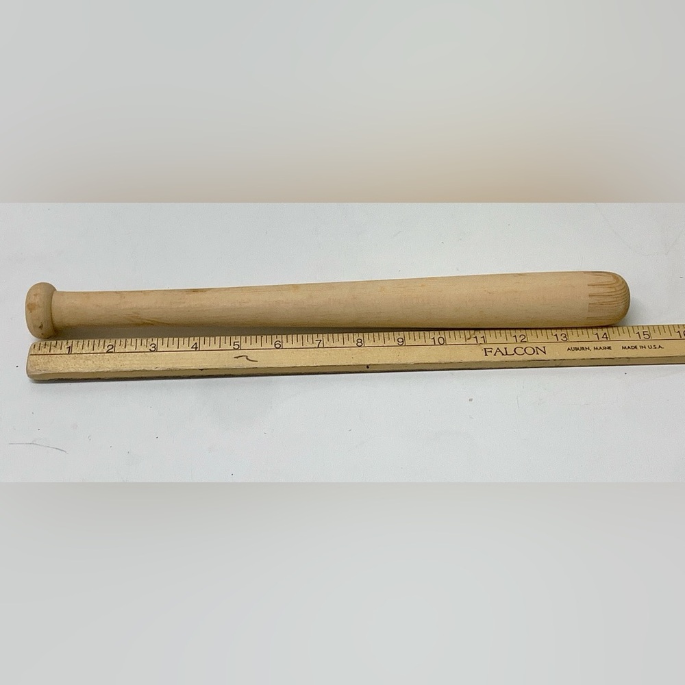 Vintage Turned Wood Miniature Bat Club